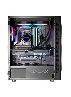 بولت كمبيوتر شخصي Intel Core i7-12th Gen/16GB/512GBSSD/ASUS TUF Gaming Z690 Plus WiFi/EVGA GeForce RTX 3070 FTW3 Ultra Gaming GDDR6 NON LHR 8GB/DeepCool GAMMAXX L240-A RGB AIO 240MM/PSU Cougar 650W GX-F Aurum 80 Plus حافظة كمبيوتر GALAX ذهبية اللون (REV-06) مزودة بـ 4 مراوح/Windows 11/ REV6-  - Image 4