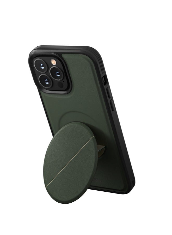 يونيك حافظة وغطاء وقائي لهاتف آيفون 14 برو باللون الأخضر - Image 2