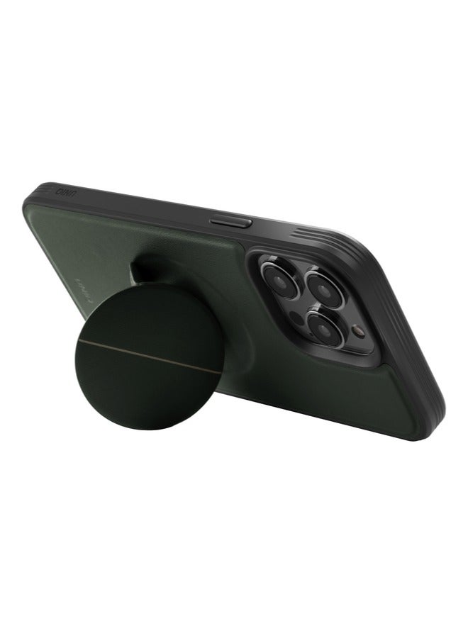 يونيك حافظة وغطاء وقائي لهاتف آيفون 14 برو باللون الأخضر - Image 3