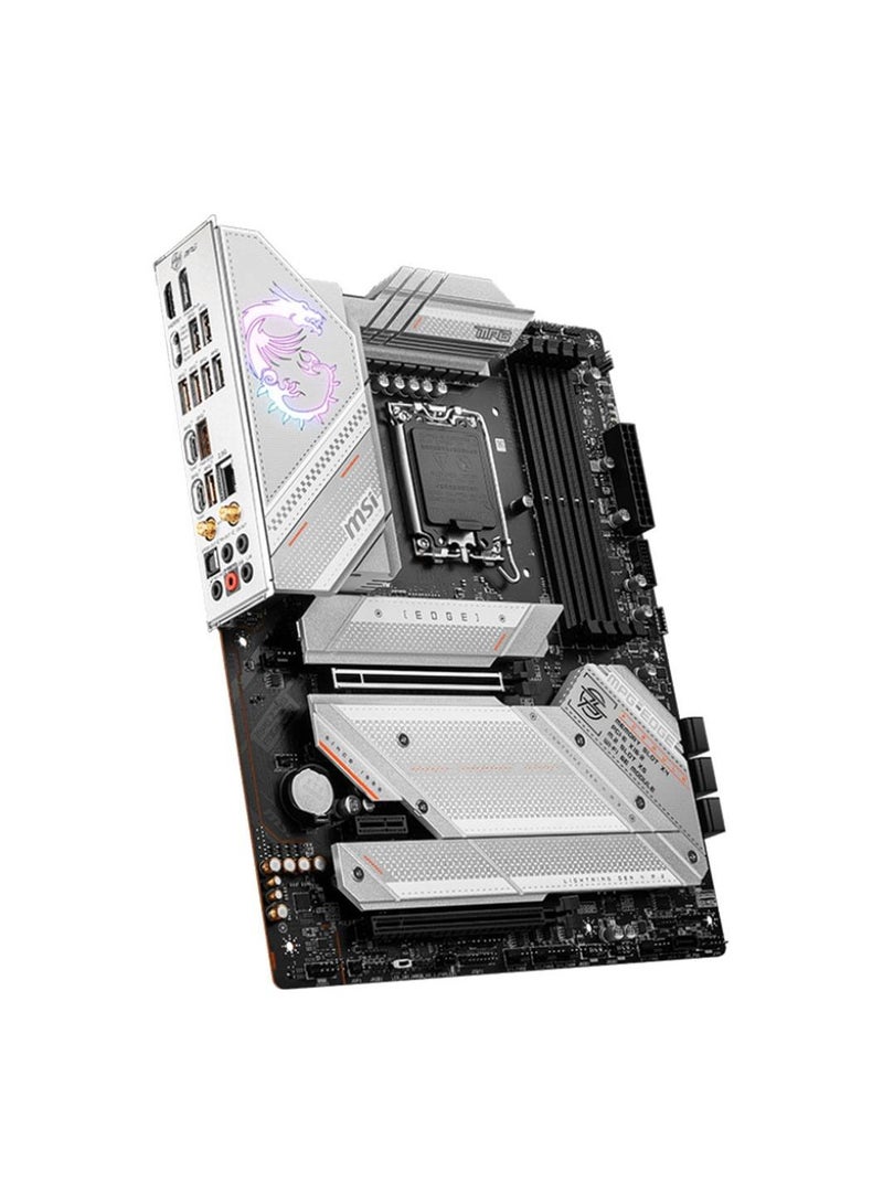 MSI - MPG Z790 EDGE DDR5 WIFI For LGA 1700 Socket White Motherboard - Image 1
