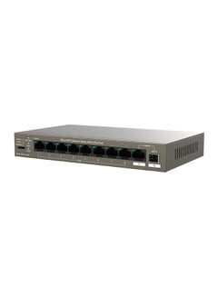 Tenda TEG1110PF-8-102W   9GE+1SFP Ethernet Switch With 8-Port PoE Grey  - Image 2