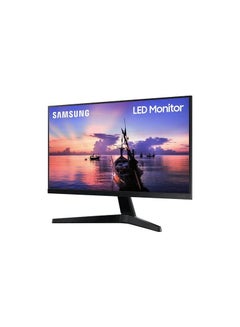 Samsung 27 Inch Full HD 75Hz LED Monitor with IPS panel and Borderless Design, Black, (LF27T350FHMXEG) BLACK  - Image 2