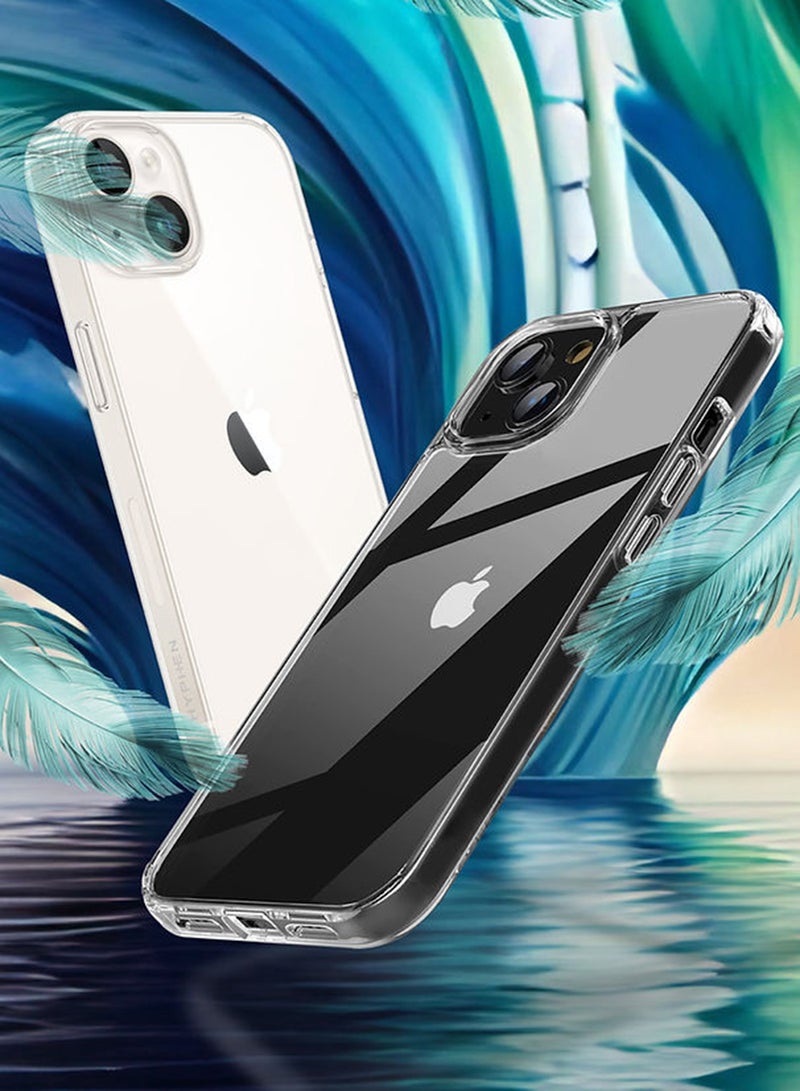 HYPHEN - Aire Clear Soft Case - iPhone 15 Plus - 6.7 Clear - Image 1