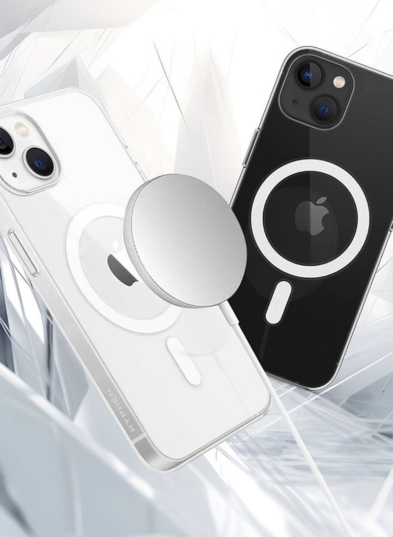 HYPHEN - Aire MagSafe 10Ft Drop-Tested Case - iPhone 15 Plus - 6.7 Clear - Image 1