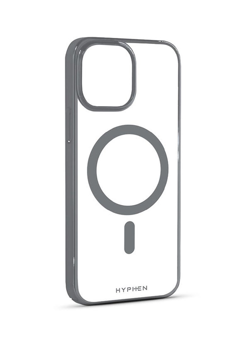 HYPHEN Noct MagSafe Frame Case - iPhone 15 Pro - 6.1 Titanium Grey - Image 4