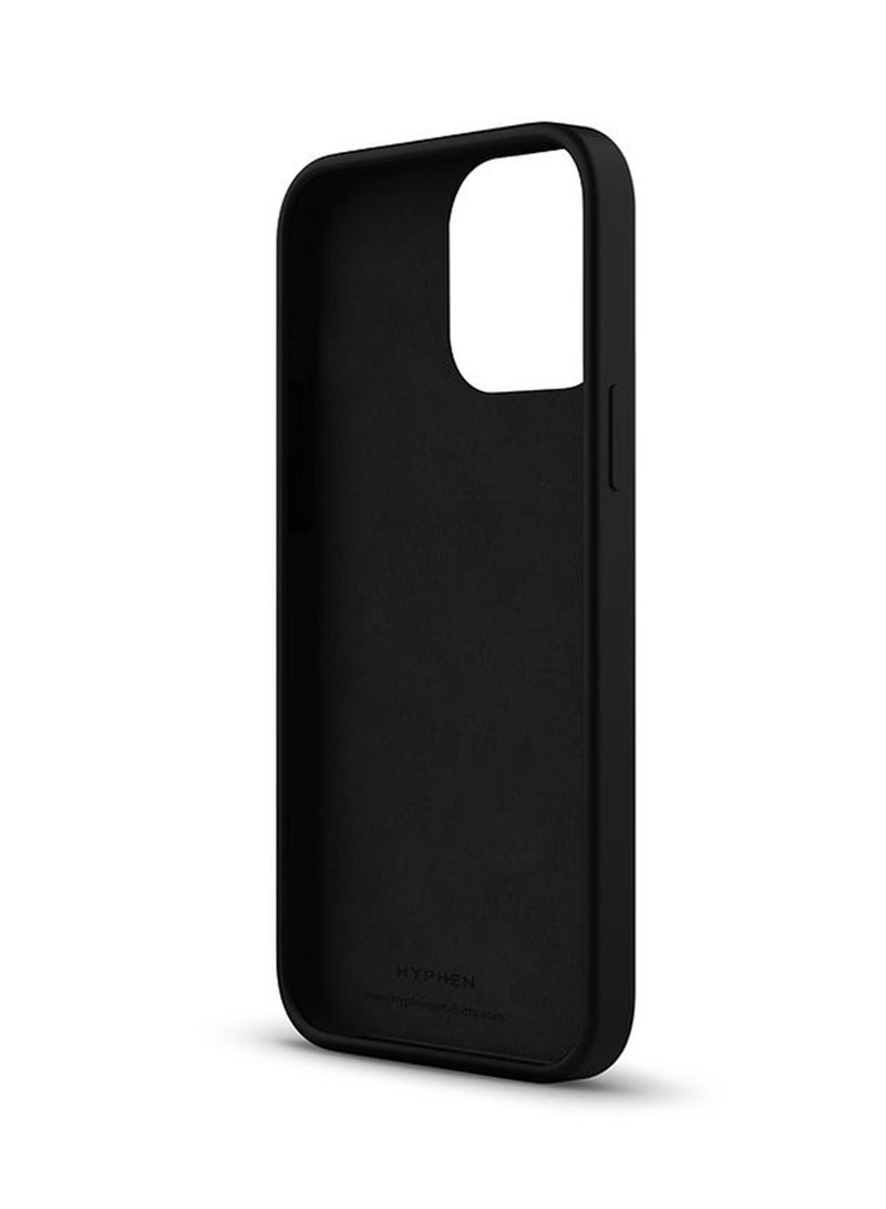 هايفن حافظة حماية MagSafe من السيليكون - آيفون 15 برو - 6.1 أسود - Image 4