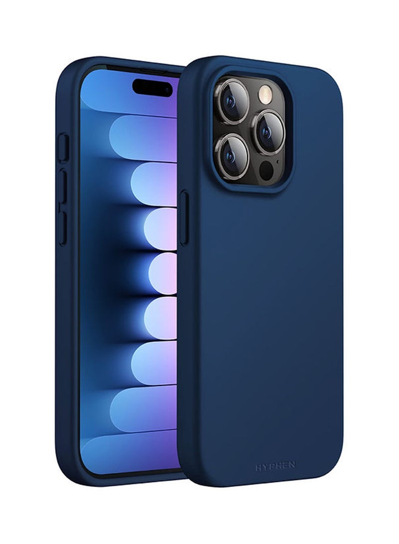 HYPHEN Tint Silicone MagSafe Case - iPhone 15 Pro - 6.1 Blue  - Image 3