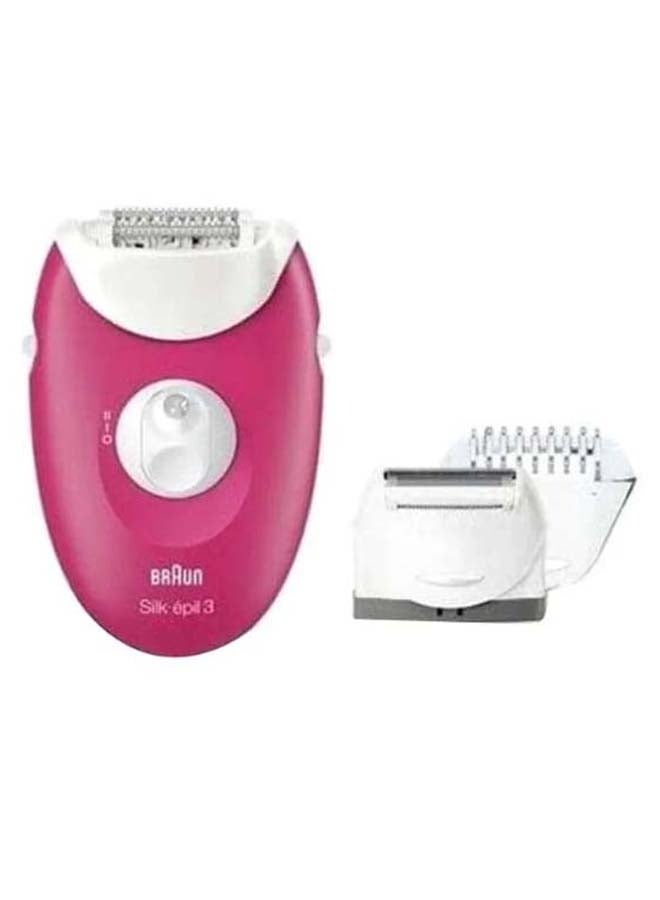 BRAUN 2-Piece Silk-Epil 3 Epilator Set ES 3273 Pink