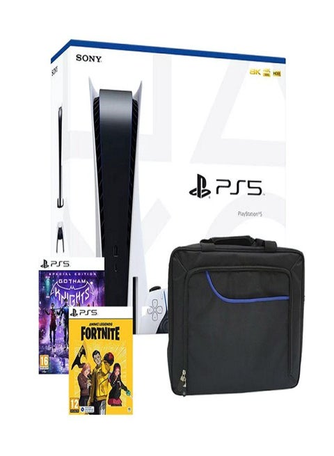 PlayStation 5 Console With Carrying Case And 2 Games