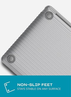 tech21 Evo Wave For MacBook Pro 13-Inch Case Hard Cover (2020 - 2022 M2) Clear  - Image 3
