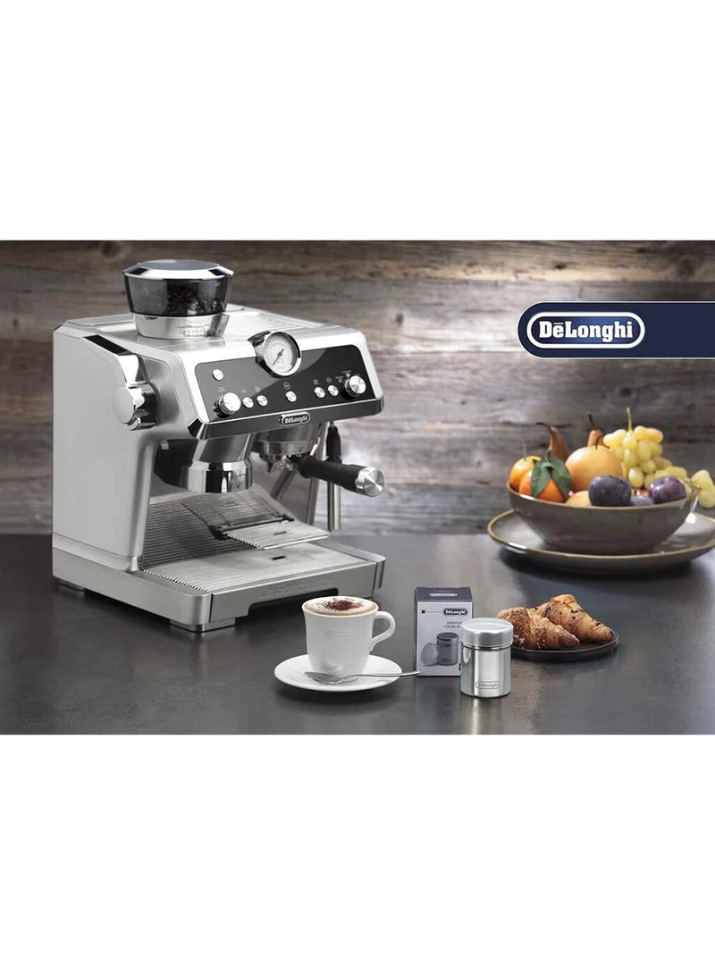 De'Longhi Cocoa Shaker And Sprinkler 175 ml 100 W DLSC061 Stainless Steel  - Image 5