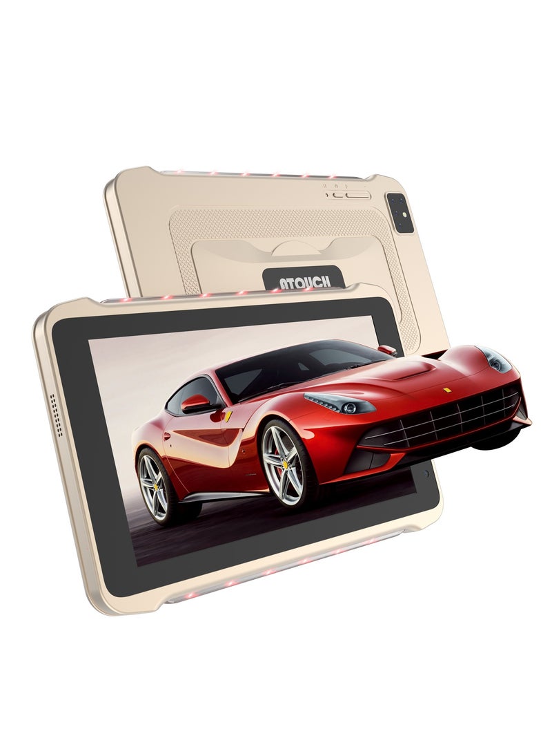ATOUCH - Smart Android 12.0 IPS 7Inch Display Kids Tablet Wifi 5G SIM OTG Zoom App Supported Tablet With RGB Lights And Transparent Cover - Image 1
