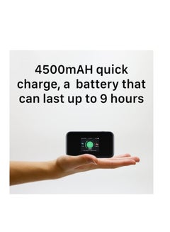 زد تي اي راوتر ماي فاي عالي السرعة 4500 مللي أمبير/ساعة، يدعم تقنية 5G، أسود  - Image 4