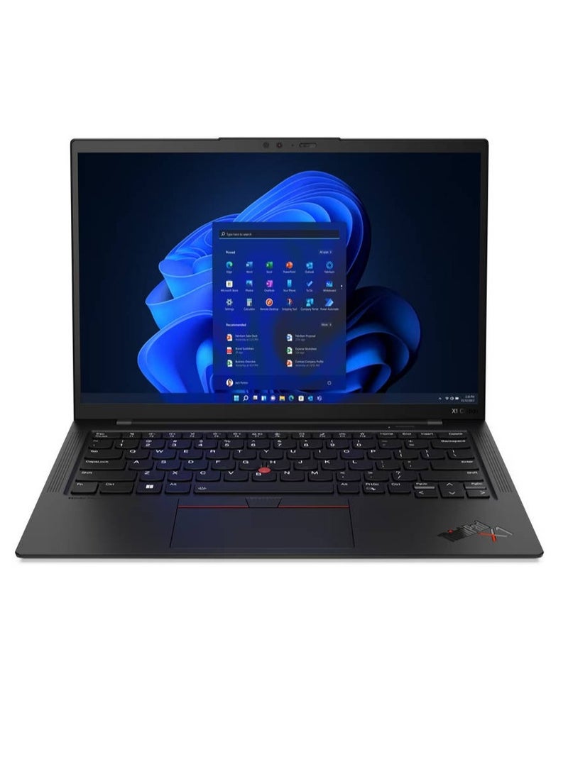 Lenovo ThinkPad X1 Carbon Gen 11 (Upgraded Version) Laptop, 14 Inch WUXGA IPS Display, Intel Core i7-1365U vPro Processor, 16GB RAM, 1TB SSD, Intel Iris Xe Graphics, Backlit, Win 11 Pro English Black  - Image 1