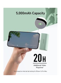 Anker 5000 mAh Anker Portable Charger with Built-in Lightning Connector, MFi Certified, Battery Pack 5,000mAh 12W, Compatible with iPhone 14/14 Pro / 14 Plus / 14 Pro Max, iPhone 13 and 12 Series (Black) A1645H11, A1645 & A1645P11 Black  - Image 4