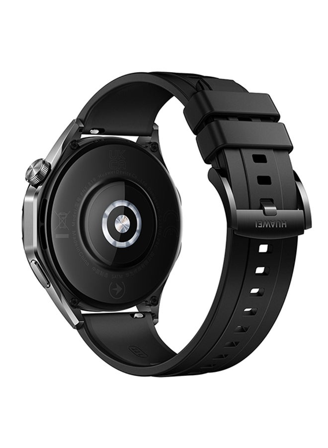 Watch GT4 46mm Smartwatch + Freebuds SE + Strap, Upto 2-Weeks Battery Life, Pulse Wave Arrhythmia Analysis, 24/7 Health Monitoring, Compatible With Andriod And iOS Black