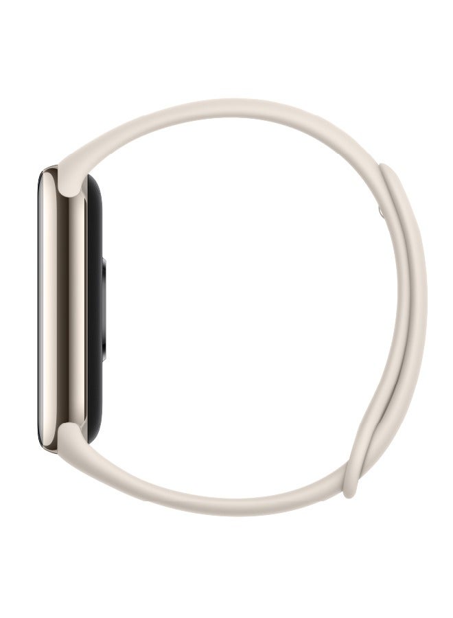 Xiaomi - Smart Band 8 (BHR7166GL) – Champagne Gold, 1.62" AMOLED, Heart Rate & SpO₂ Monitor, 100+ Sports Modes, 16-Day Battery, 5ATM Water Resistance Gold - Image 1