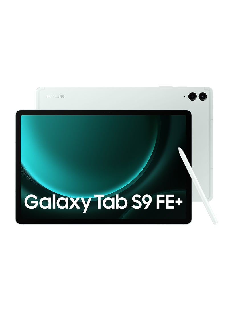 Samsung - Galaxy Tab S9 FE Plus Mint Green 8GB RAM 128GB Wifi - Middle East Version - Image 1