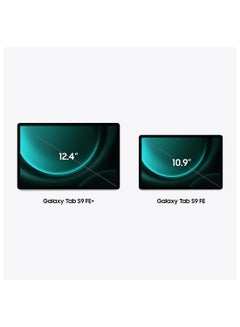 جهاز Galaxy Tab S9 FE Plus باللون الأخضر النعناعي، وذاكرة الوصول العشوائي (RAM) سعة 8 جيجابايت، وسعة 128 جيجابايت، وواي فاي - إصدار الشرق الأوسط - pnsku/N70001426V/45/_/1696497039/6e1034b5-bcdf-4902-971c-2bd2401eb103