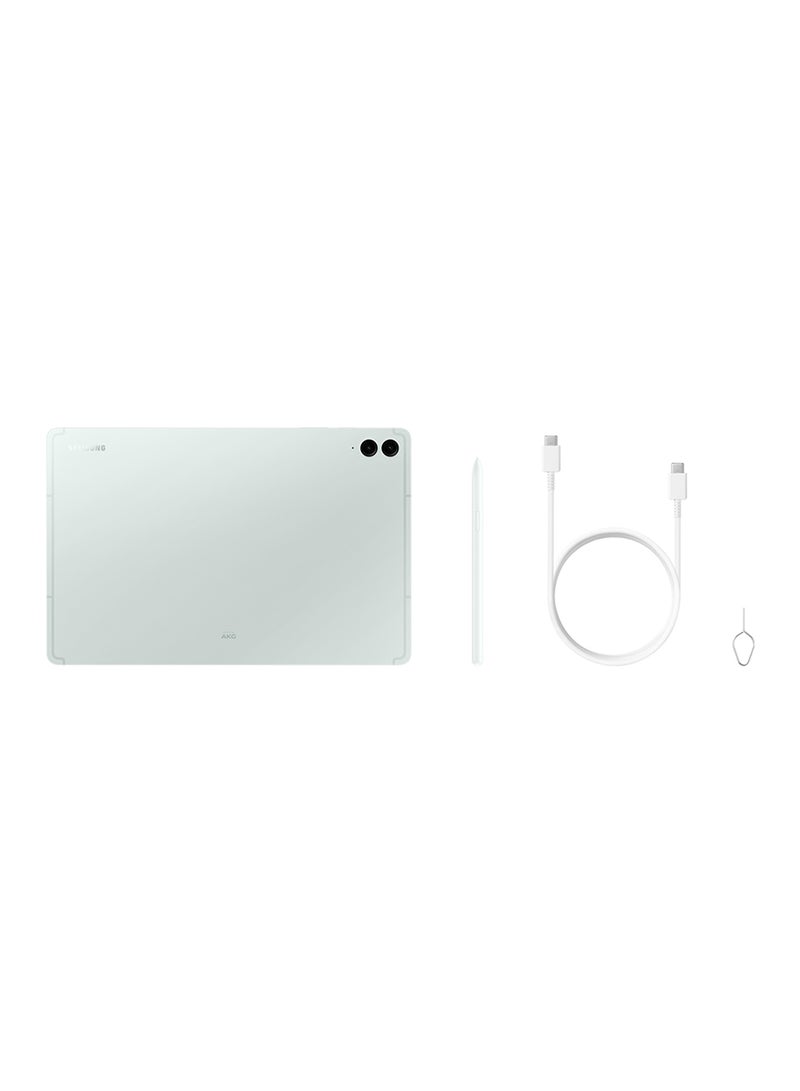 Samsung - Galaxy Tab S9 FE Plus Mint Green 8GB RAM 128GB Wifi - Middle East Version - Image 1
