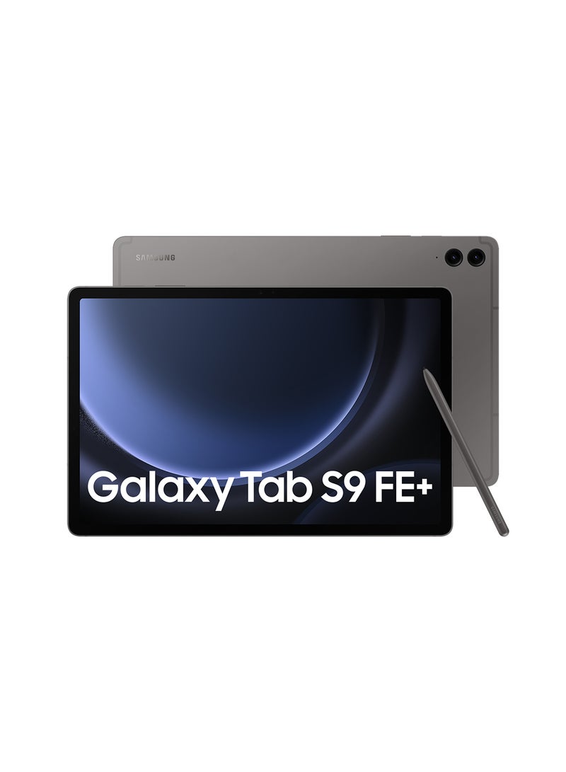 Samsung - Galaxy Tab S9 FE Plus Gray 8GB RAM 128GB Wifi - Middle East Version - Image 1