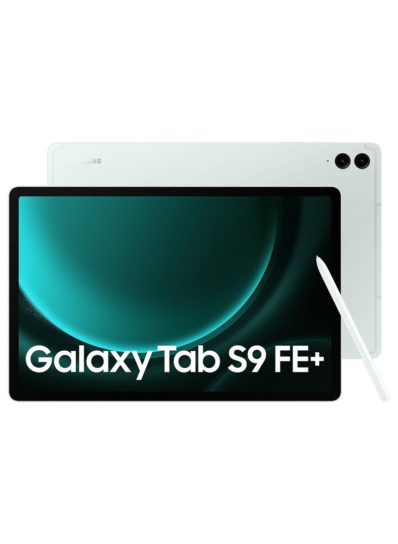 Samsung Galaxy Tab S9 FE Plus Mint Green 12GB RAM 256GB Wifi - Middle East Version - Image 1