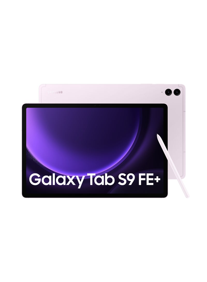 Samsung - Galaxy Tab S9 FE Plus Lavender 8GB RAM 128GB 5G - Middle East Version - Image 1