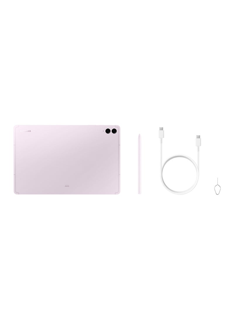 Samsung - Galaxy Tab S9 FE Plus Lavender 8GB RAM 128GB 5G - Middle East Version - Image 1