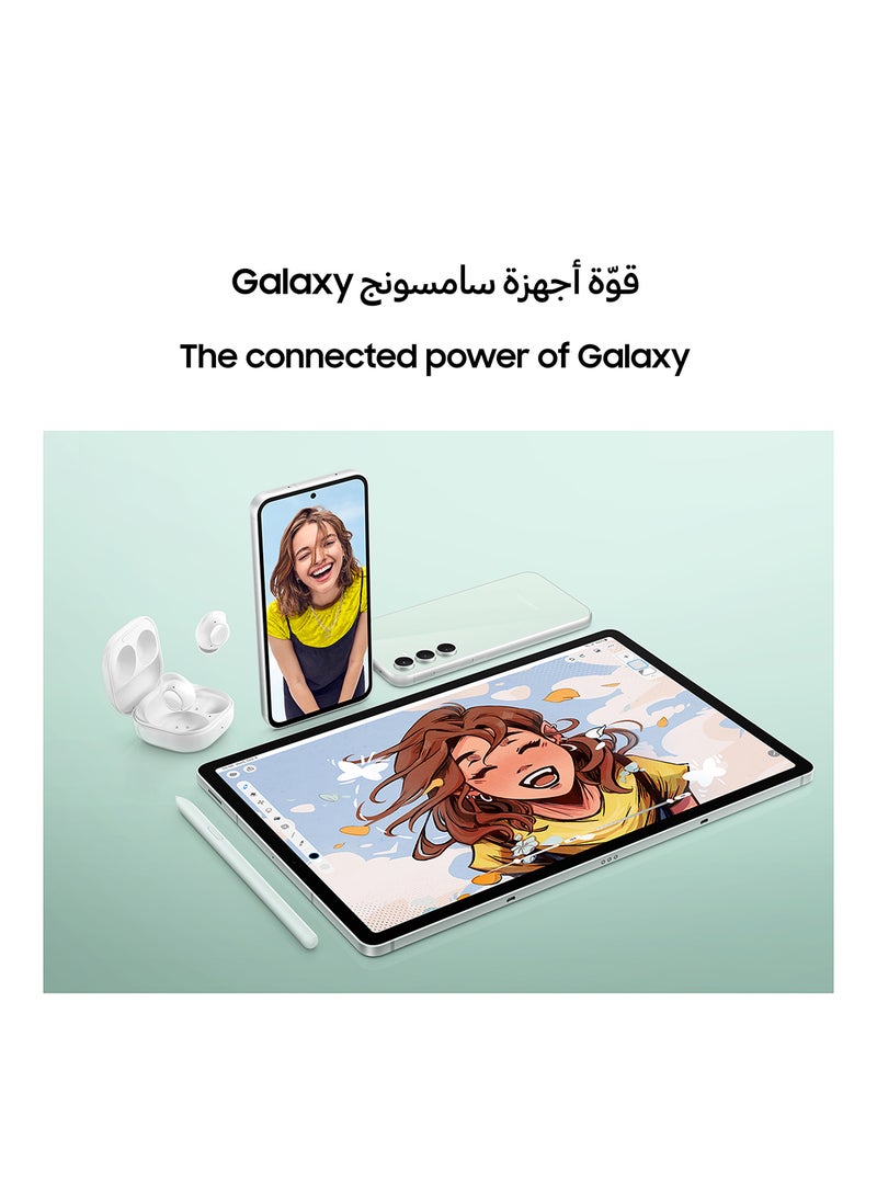 Samsung - Galaxy Tab S9 FE Plus Lavender 8GB RAM 128GB 5G - Middle East Version - Image 1