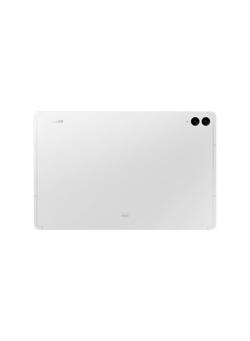 Samsung - Galaxy Tab S9 FE Plus Silver 8GB RAM 128GB 5G - Middle East Version - Image 1