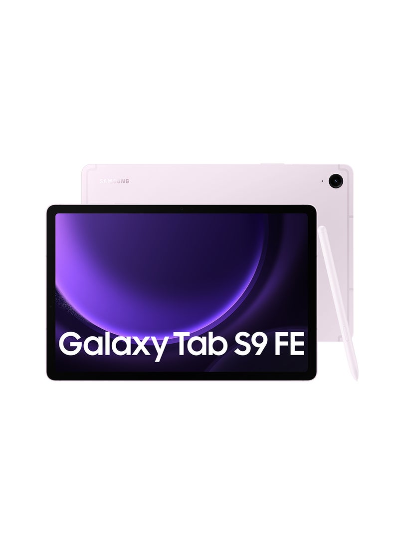 Samsung - Galaxy Tab S9 FE Lavender 6GB RAM 128GB 5G - Middle East Version - Image 1