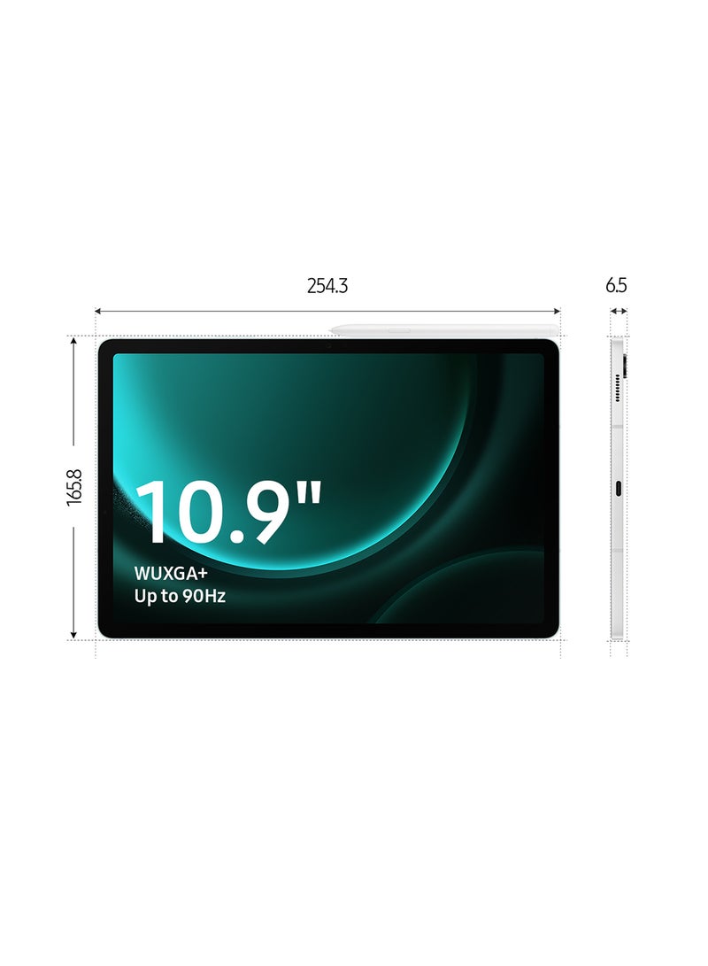 Samsung - Galaxy Tab S9 FE Lavender 6GB RAM 128GB 5G - Middle East Version - Image 1