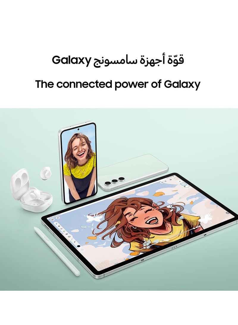 Samsung - Galaxy Tab S9 FE Lavender 6GB RAM 128GB 5G - Middle East Version - Image 1