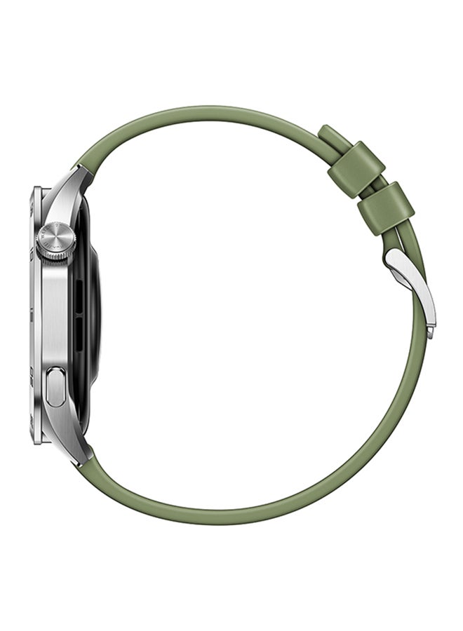 HUAWEI - Watch GT4 46mm Smartwatch, Upto 2-Weeks Battery Life, Dual-Band Five-System GNSS Positioning, Pulse Wave Arrhythmia Analysis, 24/7 Health Monitoring, Compatible With Andriod And iOS Green - Image 1