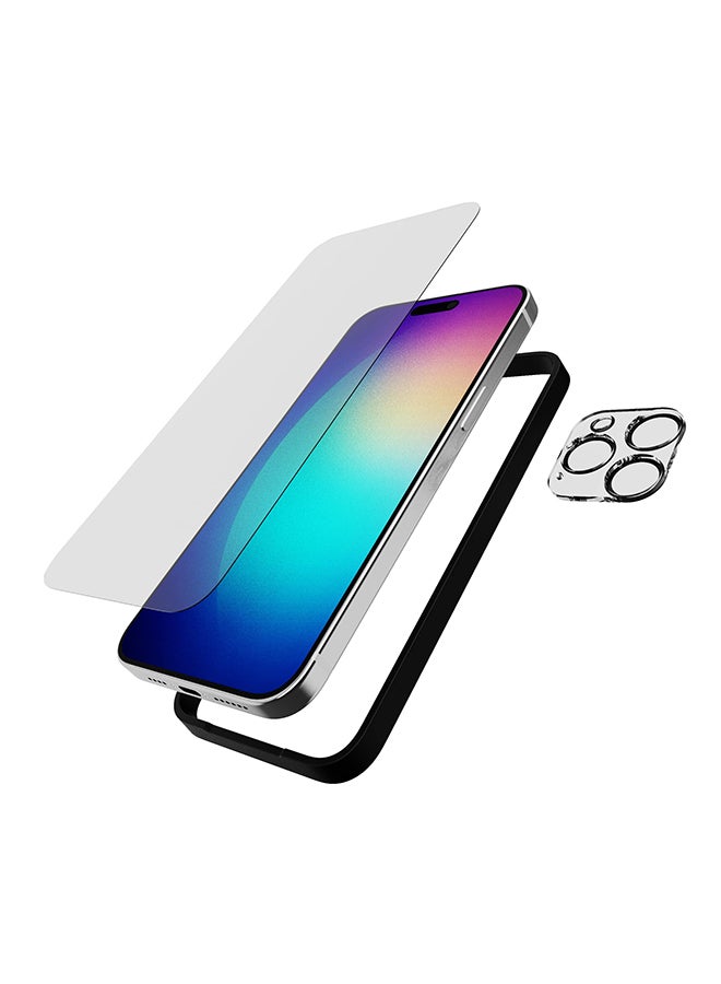 tech21 - Protector Screen And Camera For iPhone 15 Pro Max Clear - Image 1