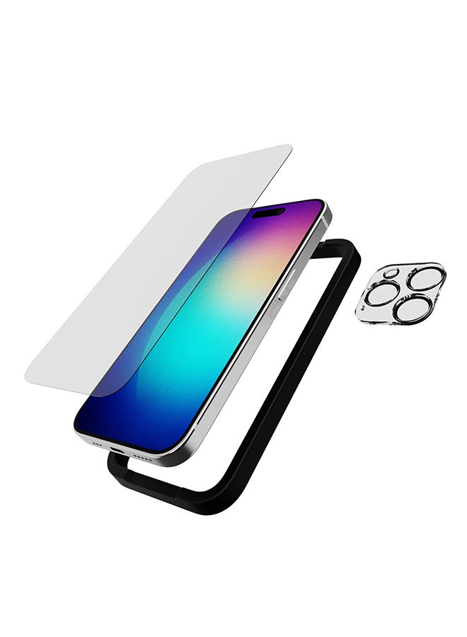 tech21 - Protector Screen And Camera For iPhone 15 Pro Clear - Image 1