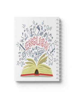 LOWHA Spiral 60 Sheets School English Notebook Multicolour  - Image 5