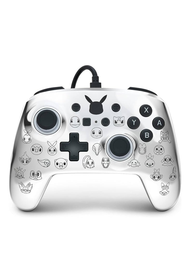 PowerA Enhanced Wired Controller For Nintendo Switch - Pokemon 25th Anniversary - Image 1
