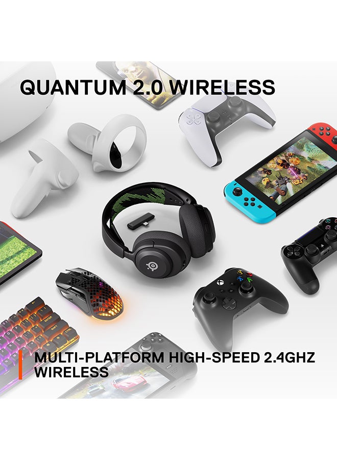 steelseries - SteelSeries Arctis Nova 4X Wireless Multi-Platform Gaming Headset — 360° Spatial Audio — 2.4GHz High-Speed Wireless — 36 Hr Battery — USB-C — ClearCast Gen 2 Mic — Xbox Series X|S, PC, PS5, Switch - Image 1