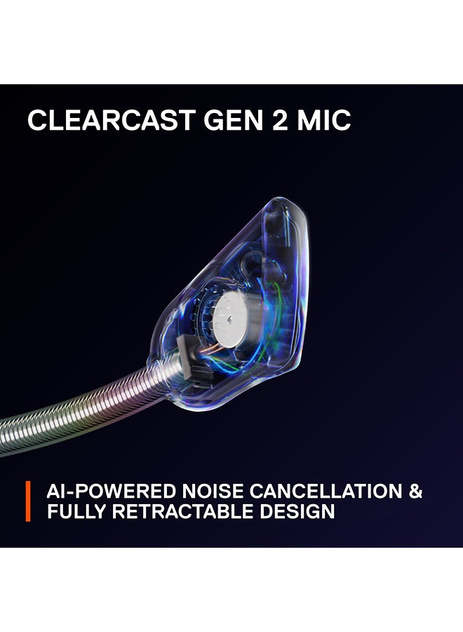 steelseries - SteelSeries Arctis Nova 4X Wireless Multi-Platform Gaming Headset — 360° Spatial Audio — 2.4GHz High-Speed Wireless — 36 Hr Battery — USB-C — ClearCast Gen 2 Mic — Xbox Series X|S, PC, PS5, Switch - Image 1