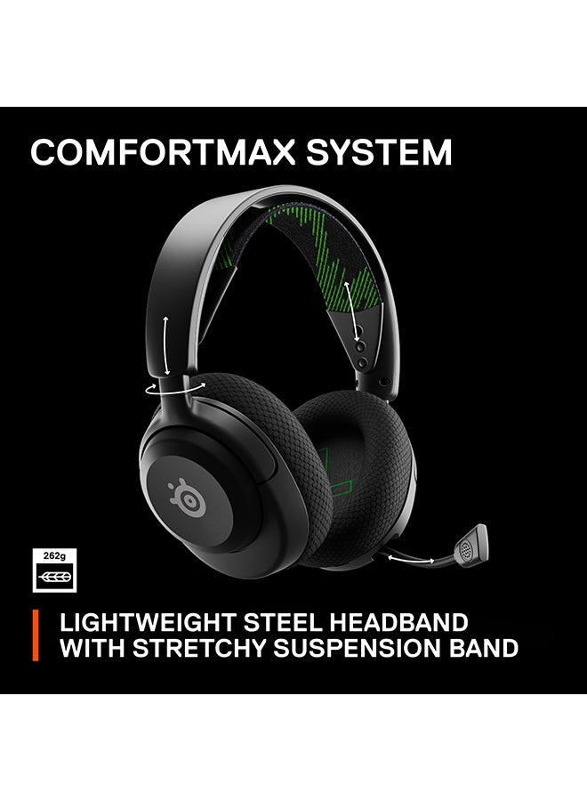 steelseries - SteelSeries Arctis Nova 4X Wireless Multi-Platform Gaming Headset — 360° Spatial Audio — 2.4GHz High-Speed Wireless — 36 Hr Battery — USB-C — ClearCast Gen 2 Mic — Xbox Series X|S, PC, PS5, Switch - Image 1
