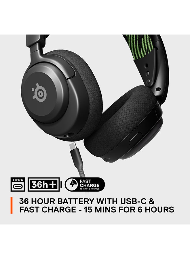 steelseries - SteelSeries Arctis Nova 4X Wireless Multi-Platform Gaming Headset — 360° Spatial Audio — 2.4GHz High-Speed Wireless — 36 Hr Battery — USB-C — ClearCast Gen 2 Mic — Xbox Series X|S, PC, PS5, Switch - Image 1