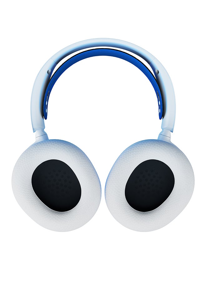 steelseries Arctis Nova 7P Wireless Multi-System Gaming & Mobile Headset, Nova Acoustic System, 2.4GHz & Simultaneous Bluetooth, 38Hr Battery, ClearCast Gen2 Mic, PlayStation, PC, White | 61561  - Image 2