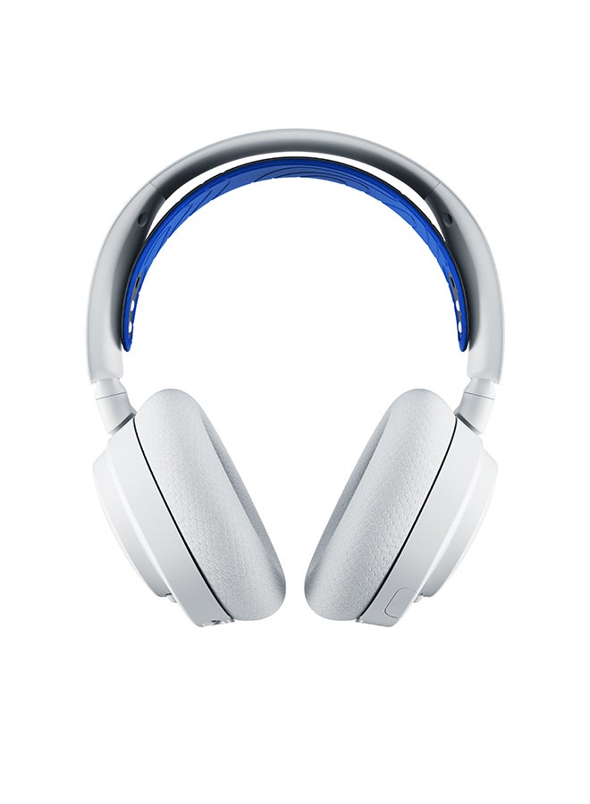 steelseries Arctis Nova 7P Wireless Multi-System Gaming & Mobile Headset, Nova Acoustic System, 2.4GHz & Simultaneous Bluetooth, 38Hr Battery, ClearCast Gen2 Mic, PlayStation, PC, White | 61561  - Image 4