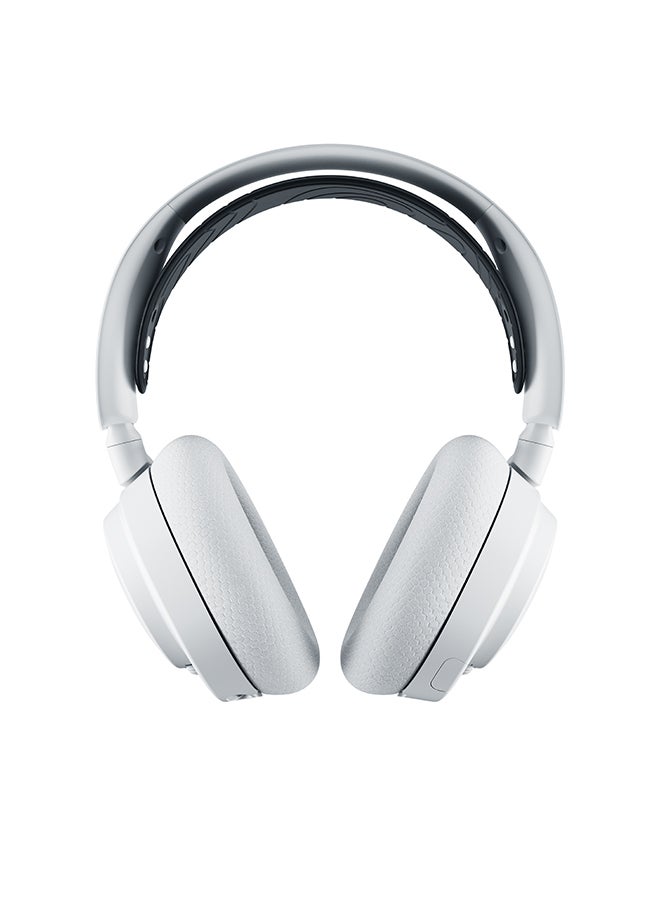 steelseries - Arctis Nova 7X Wireless Multi System Gaming & Mobile Headset, Nova Acoustic System, 2.4GHz+Bluetooth, 38Hr Battery, ClearCast Gen2 Mic, For Xbox Series X|S, PC, PS5, White | 61567 - Image 1