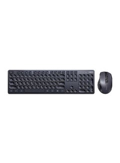 Wireless Keyboard English/Arabic and Mouse Combo, 2.4G Ergonomic Computer Keyboard Mouse with USB Receiver for PC, Laptop, Desktop, 5 DPI Adjustable/104 Keys Number Pad, Silent Compact USB Mouse Keyboard Set Black - pnsku/N70001615V/45/_/1736942383/3a4e8bc4-581b-46f3-8cb4-cc4d548996b9