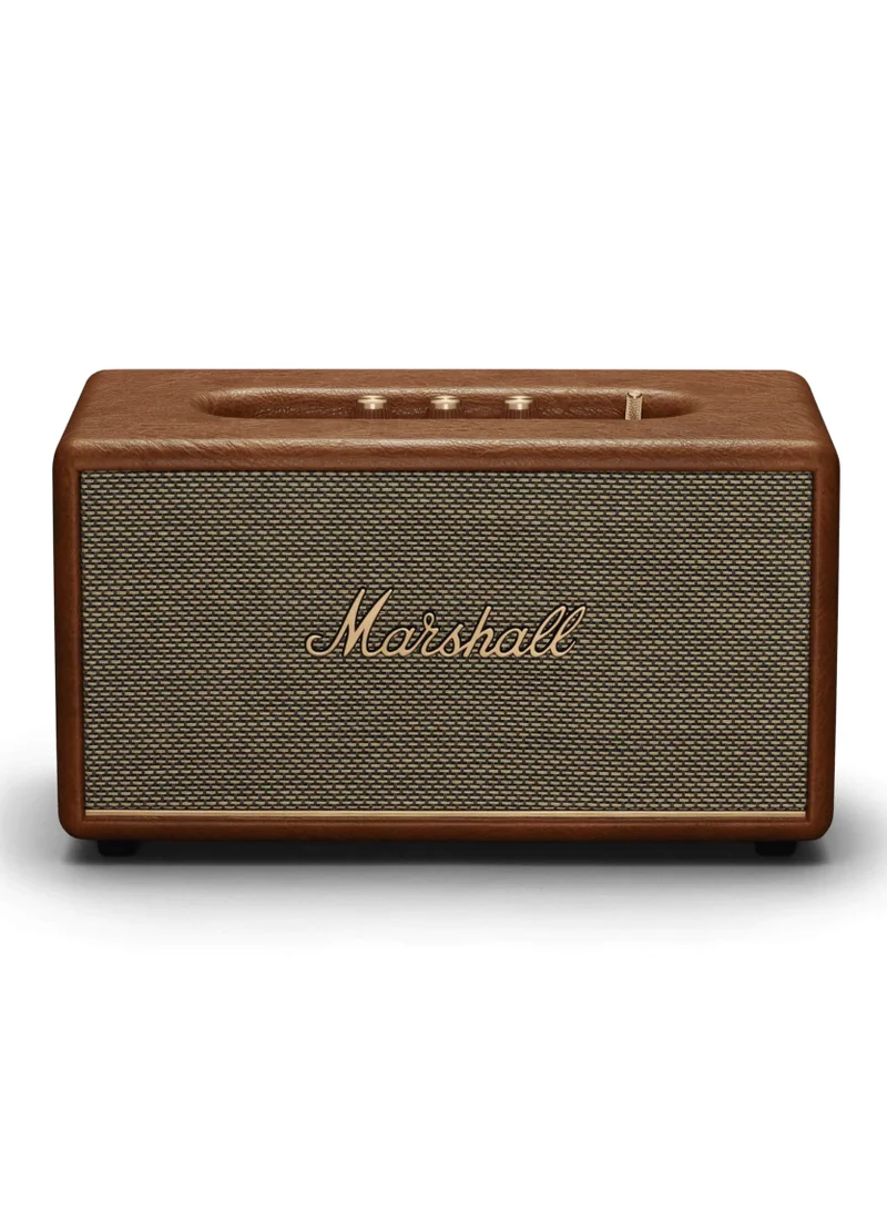 Marshall Stanmore III 50W Premium Home Wireless Speaker With Bluetooth 5.2 And Multiple Inputs - Enjoy Signature Sound (Brown)