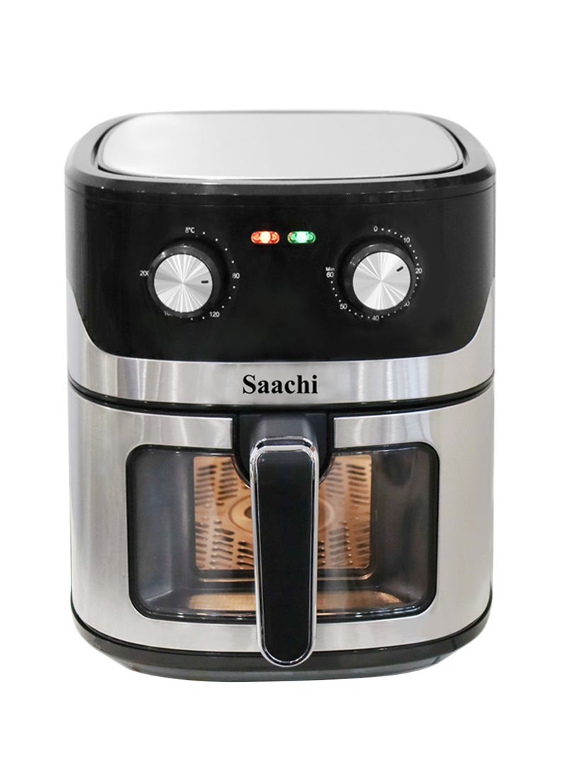 Saachi Air Fryer With Visual Window 7 L 1600 W NL-AF- 4790-BK Black - Image 2