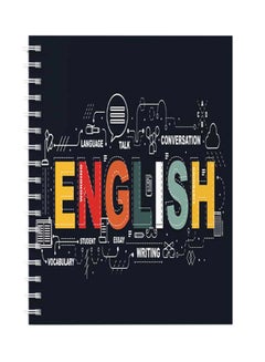 LOWHA Spiral 60 Sheets School English Notebook Multicolour  - Image 1