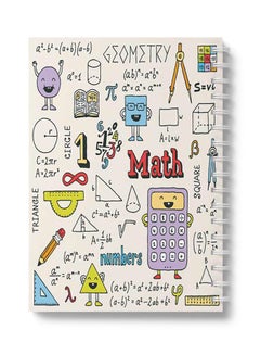 LOWHA Spiral 60 Sheets Squares Math Notebook Multicolour  - Image 5